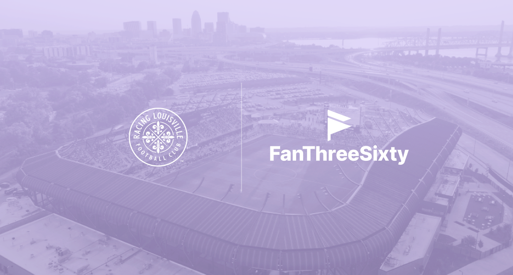 Racing Louisville FC and FanThreeSixty are partnered